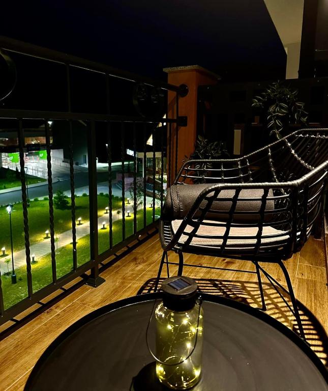 Balkon ili terasa u objektu Fruške 202 studio apartman