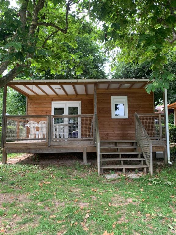 Zahrada ubytování Camping La Grappe Fleurie
