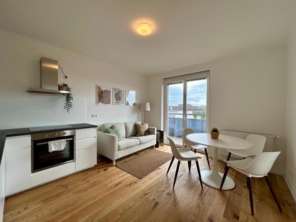 Köök või kööginurk majutusasutuses StayRoom Apartments I "U27"