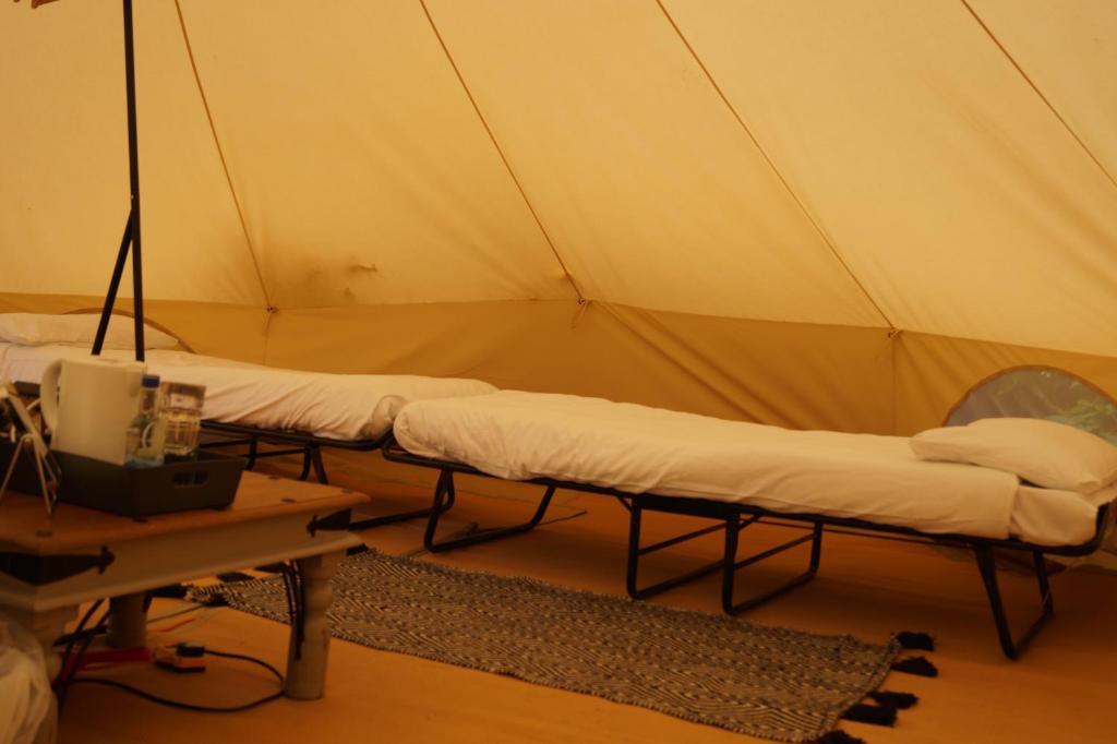 Lázně a/nebo wellness v ubytování Dartmoor Halfway Campsite