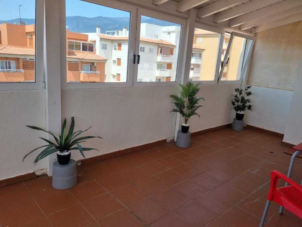 Balkón nebo terasa v ubytování CAROLINA SUITE APARTMENT