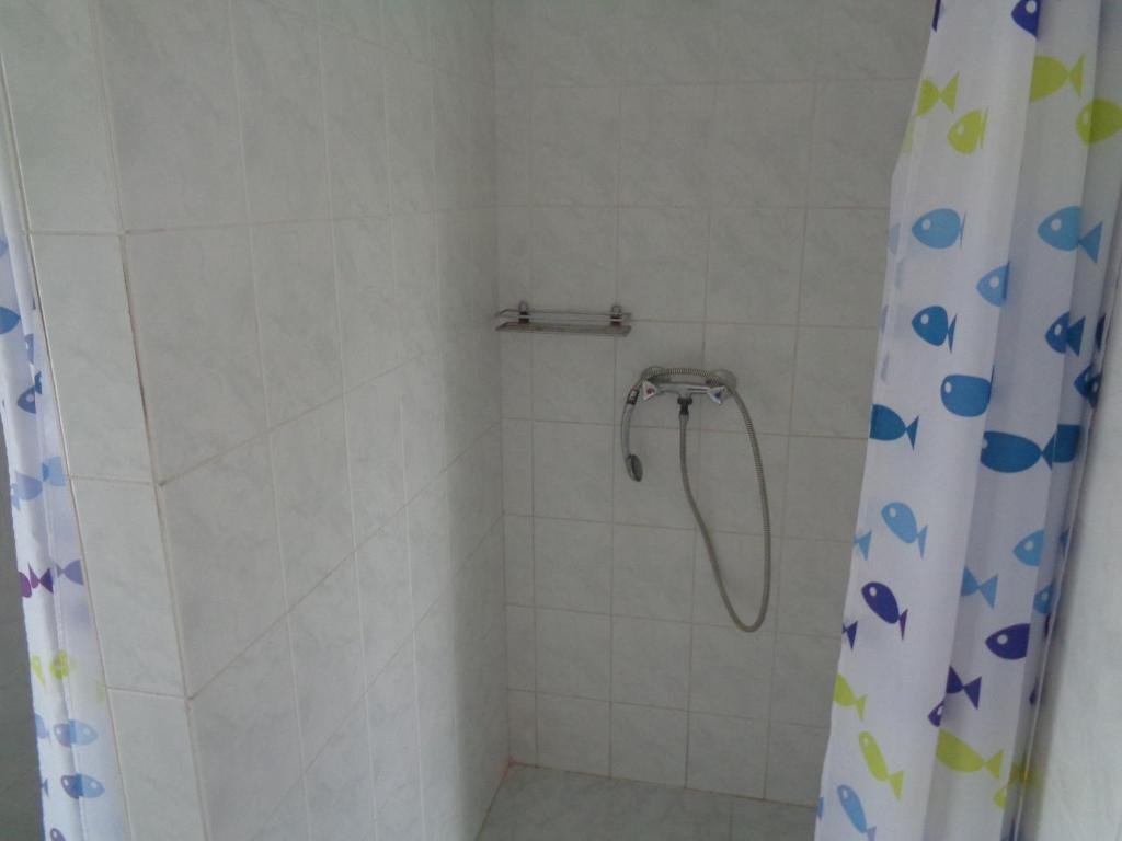 Koupelna v ubytování Hotel U Lázní - chatky