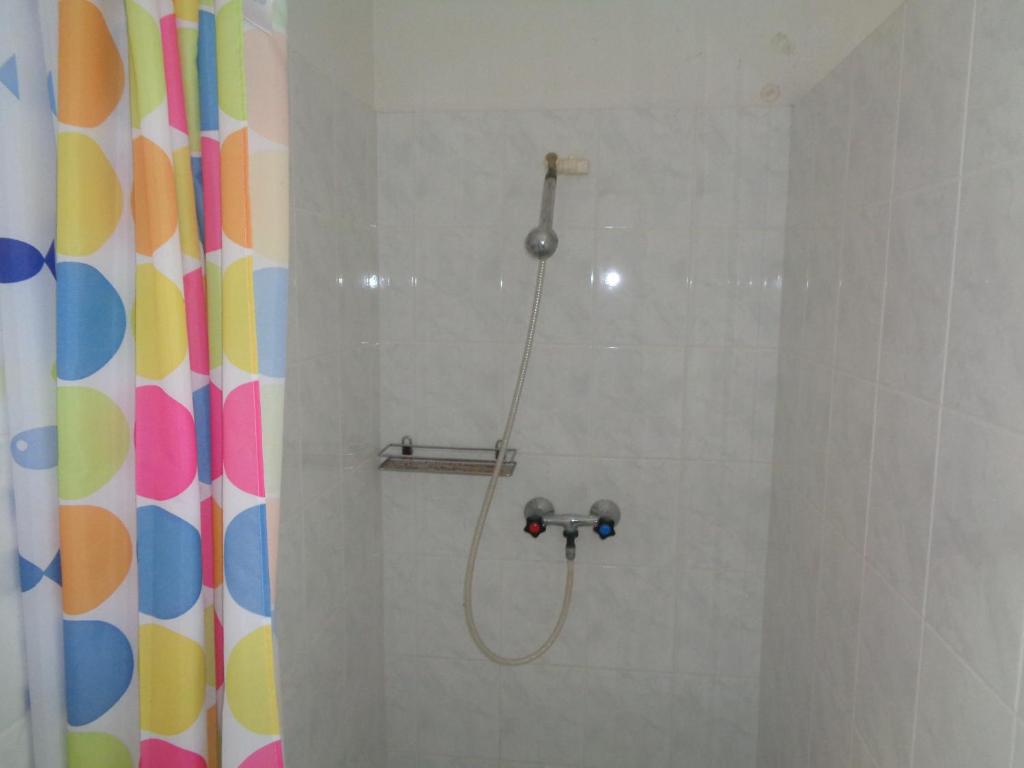 Koupelna v ubytování Hotel U Lázní - chatky
