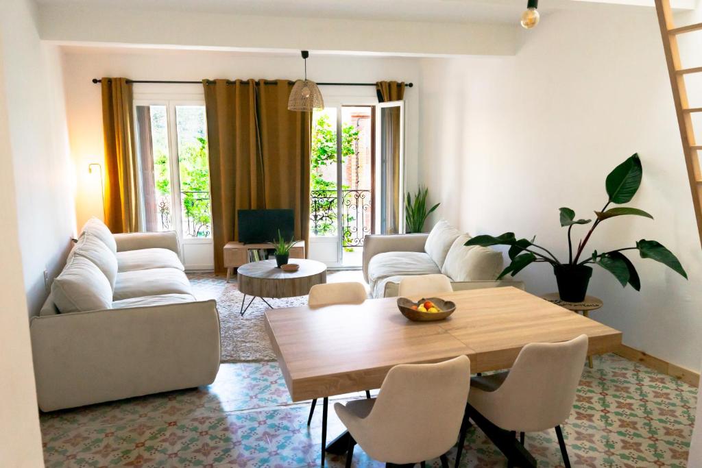 Posezení v ubytování Casa Tramuntana