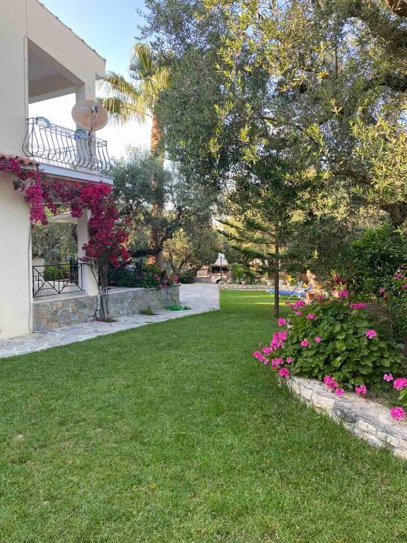 Zahrada ubytování Annas Villa