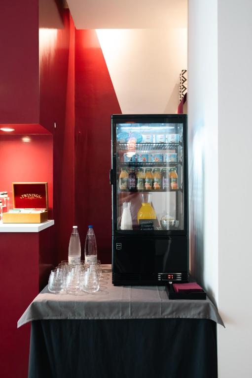 Nápoje v ubytování Hotel Parnaso