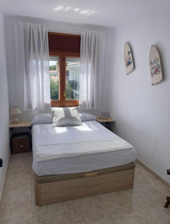 Posteľ alebo postele v izbe v ubytovaní Casa de playa