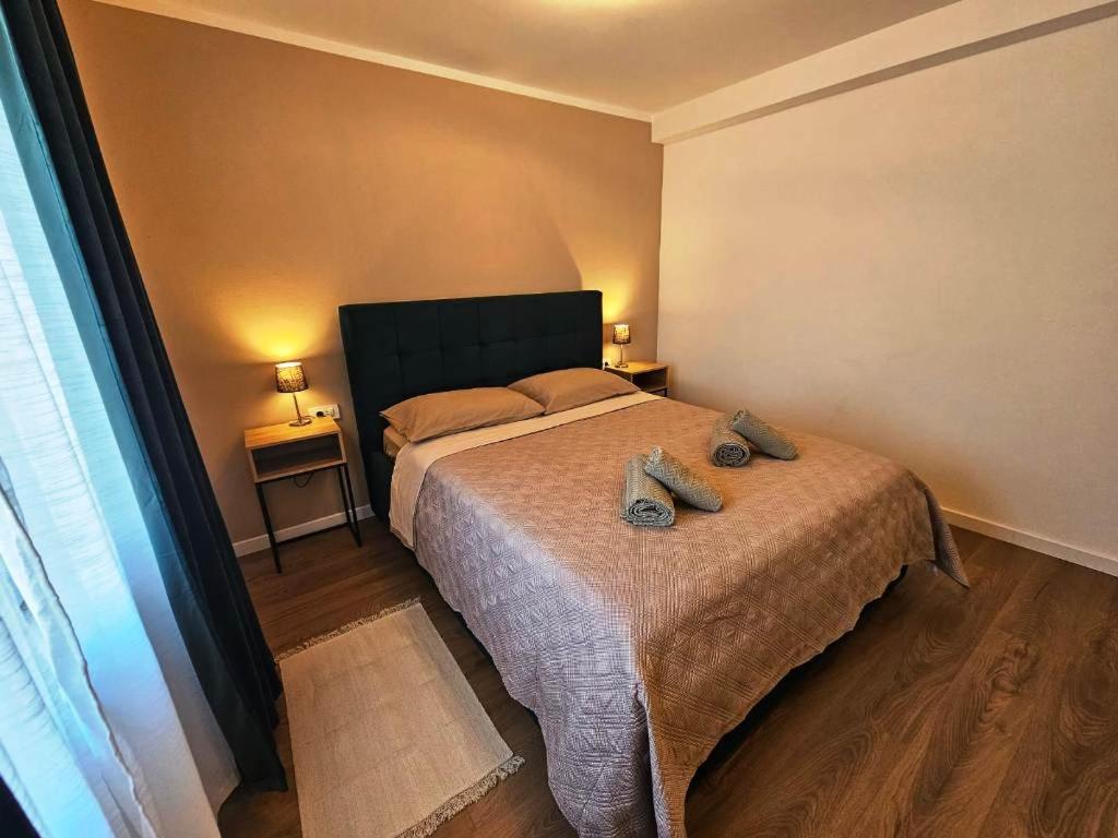 Postel nebo postele na pokoji v ubytování Roberta