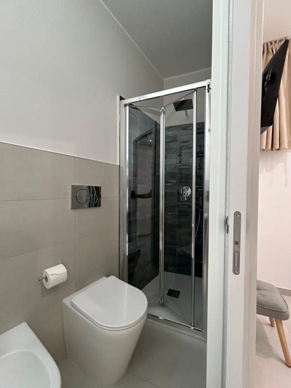 Koupelna v ubytování Casa LE VELE