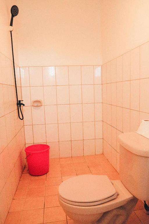 Koupelna v ubytování Bellalouise Inn