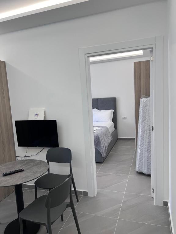 Postel nebo postele na pokoji v ubytování D&D hotel