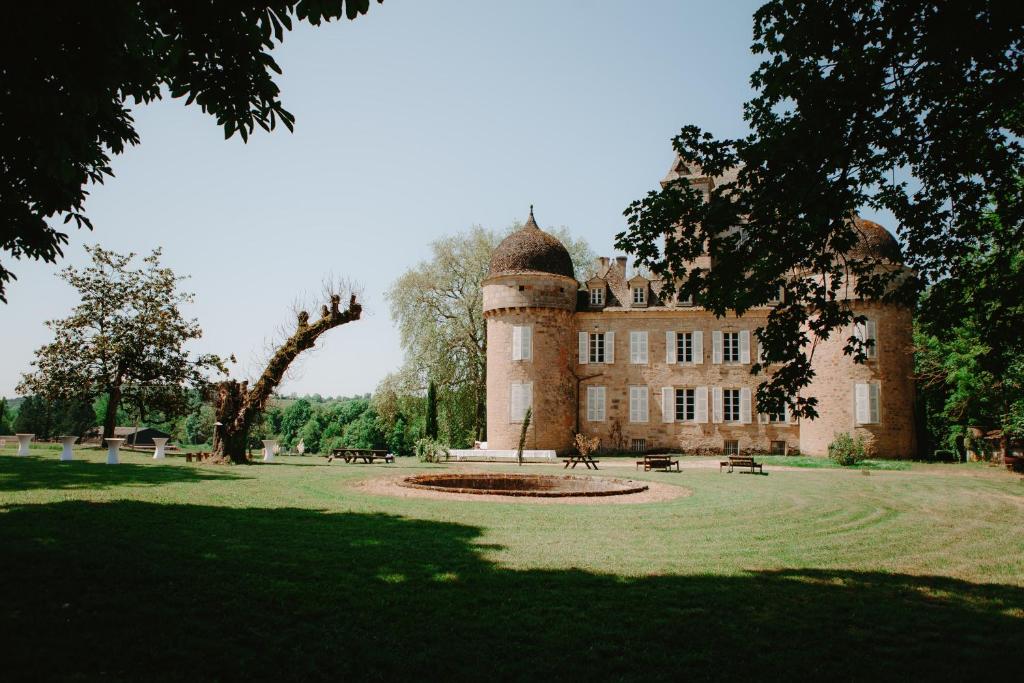 Zahrada ubytování Château d'Aynac