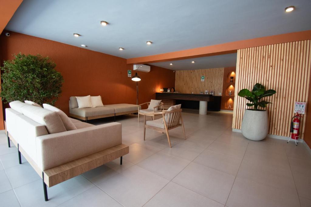 Posezení v ubytování Leviu by Bernalo Hotels