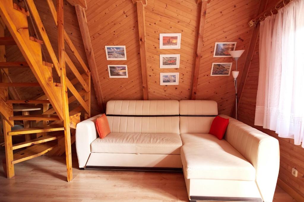 Posezení v ubytování Ośrodek Wypoczynkowy Relaks i Apartamenty