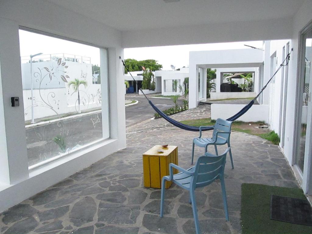 Patio nebo venkovní prostory v ubytování ADVENTURE House