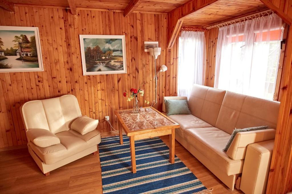Posezení v ubytování Ośrodek Wypoczynkowy Relaks i Apartamenty