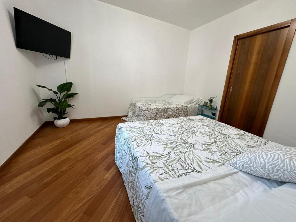 Postel nebo postele na pokoji v ubytování Villa Aurora in Erbusco-Franciacorta