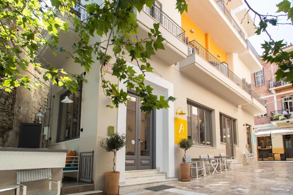 Budova, kde se hotel nachází