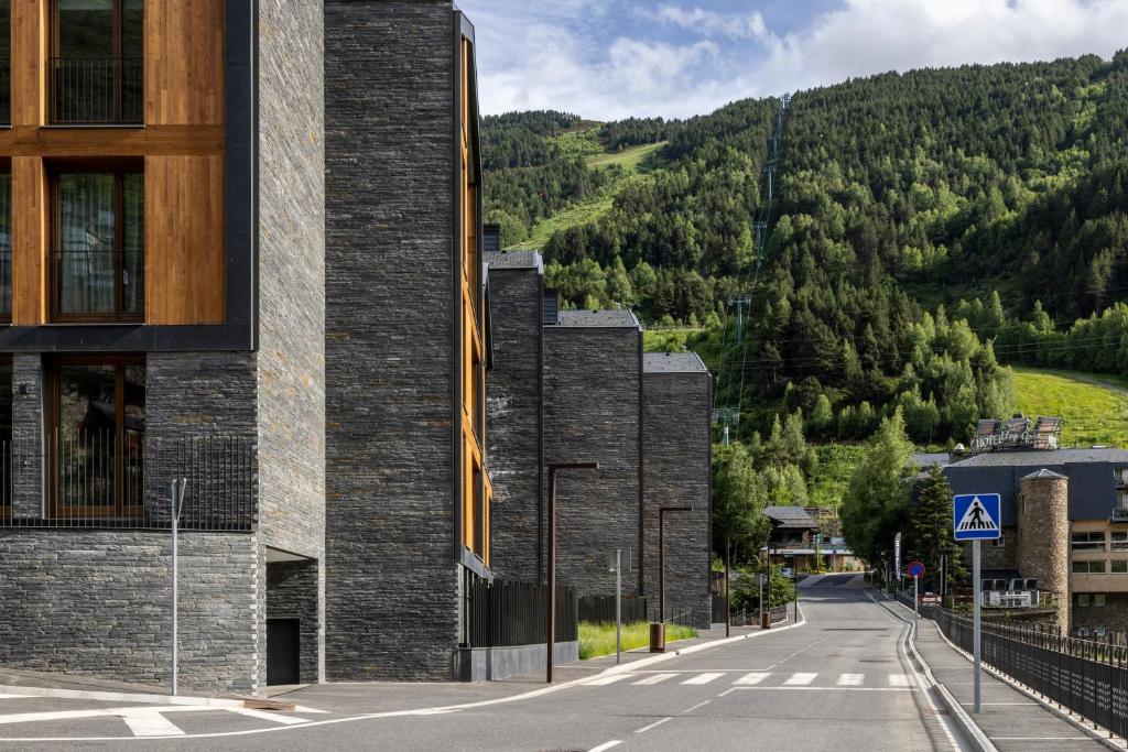 Nespecifikovaný výhled na hory nebo výhled na hory při pohledu z apartmánu