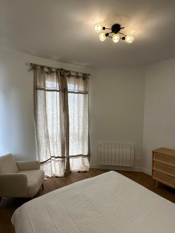 Postel nebo postele na pokoji v ubytování Home Sweet Ault