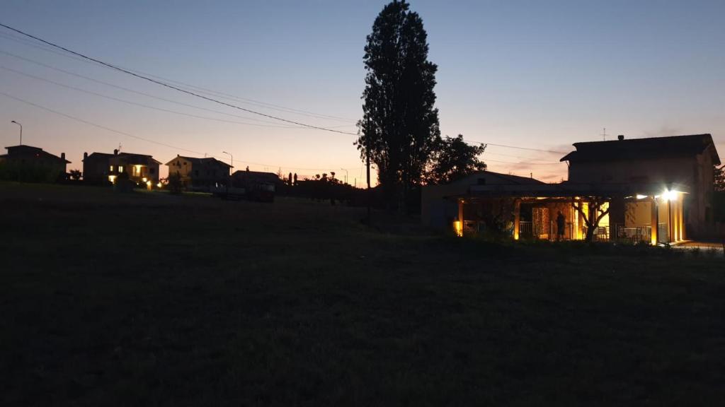 Budova, kde se bed and breakfast nachází