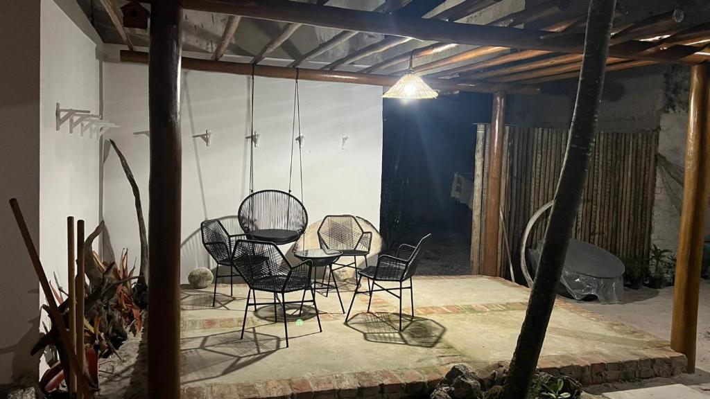 Posezení v ubytování Vila Casarão - Casa de Hóspedes