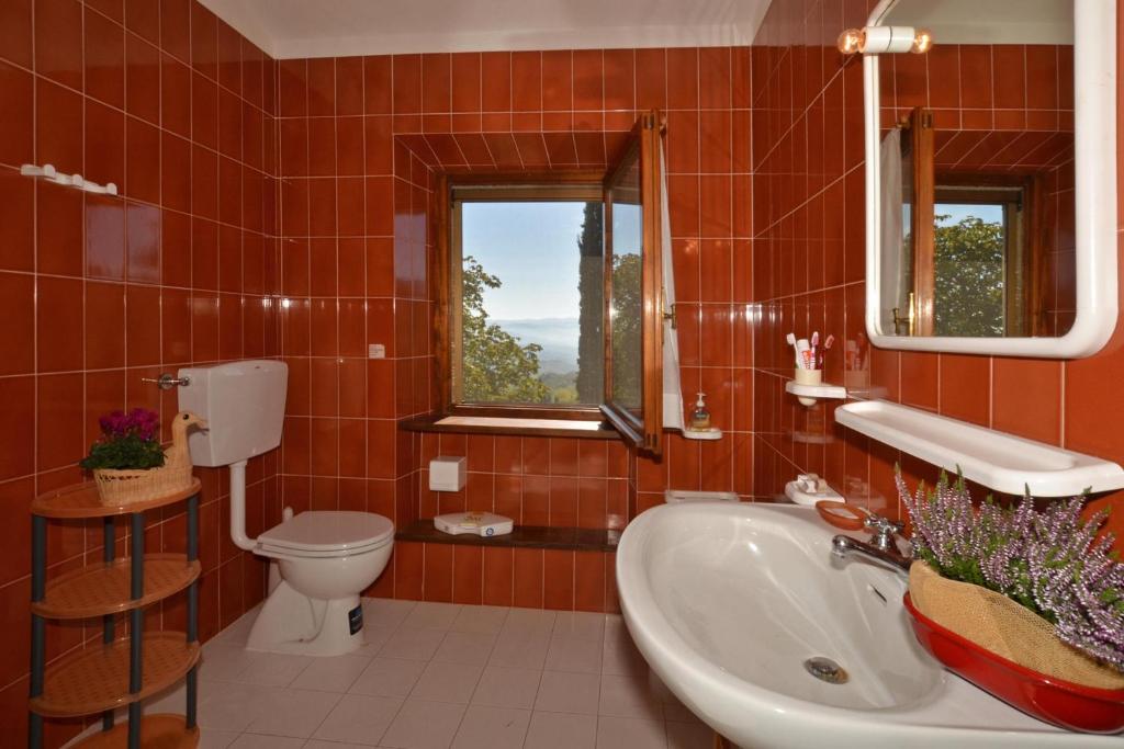 Koupelna v ubytování Casale Tigli - Happy Rentals