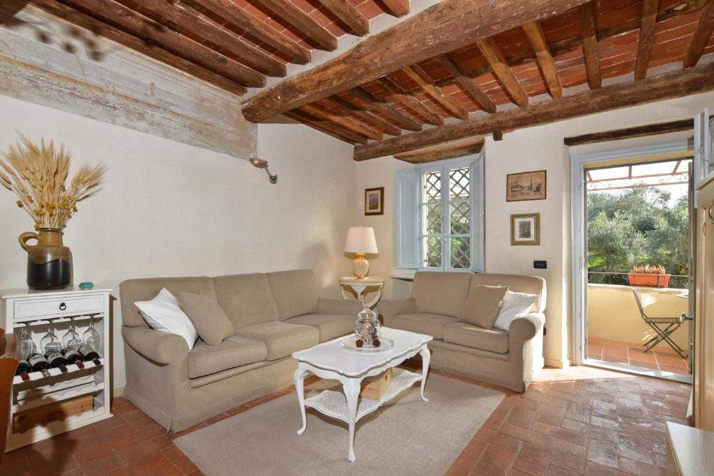 Posezení v ubytování Alloro Grillo - Happy Rentals