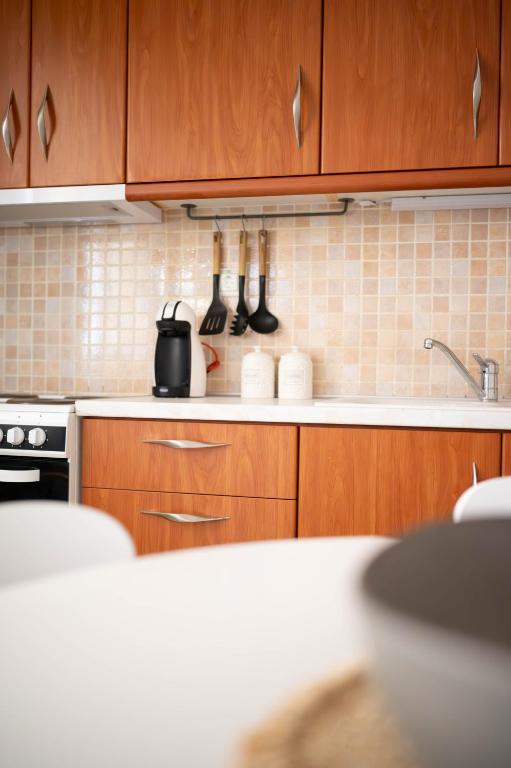 Kuchyň nebo kuchyňský kout v ubytování G&G Apartment