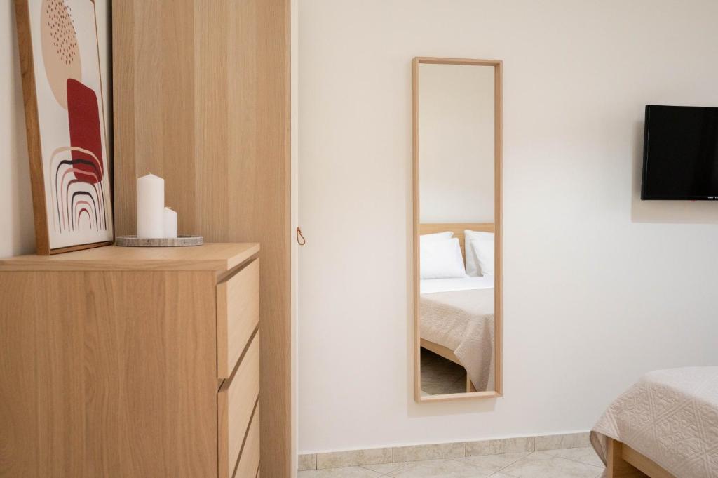 Postel nebo postele na pokoji v ubytování G&G Apartment