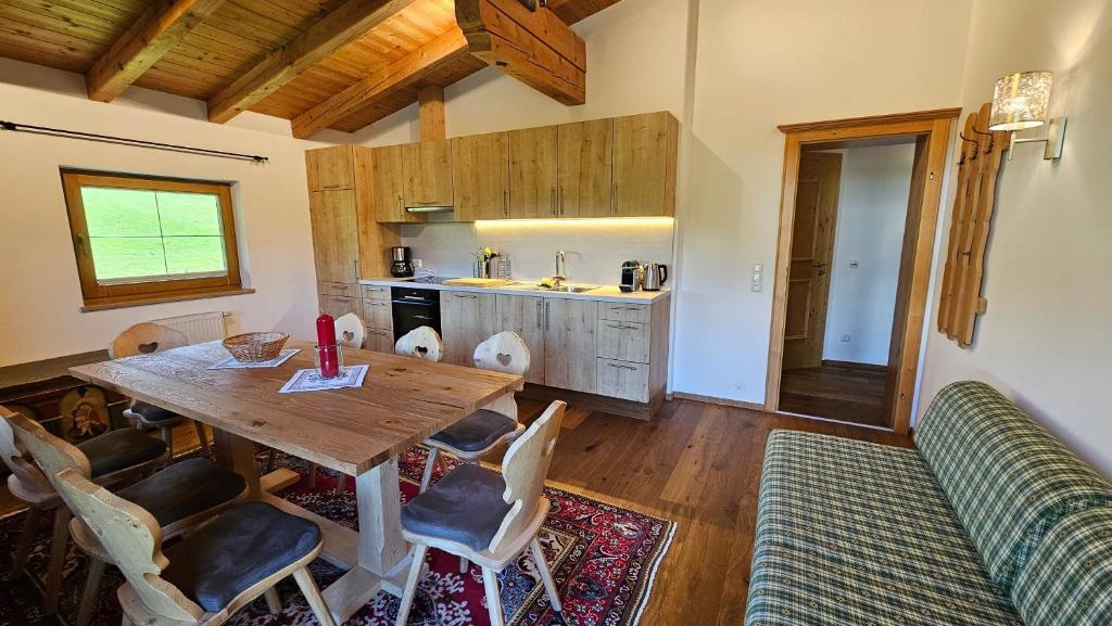 Kuchyň nebo kuchyňský kout v ubytování Absolute Active Resort Margret