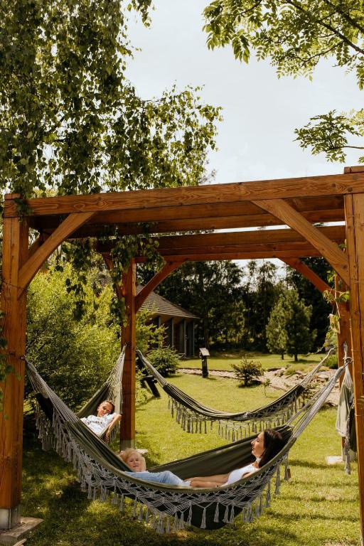 Zahrada ubytování Solny - Resort w Bieszczadach
