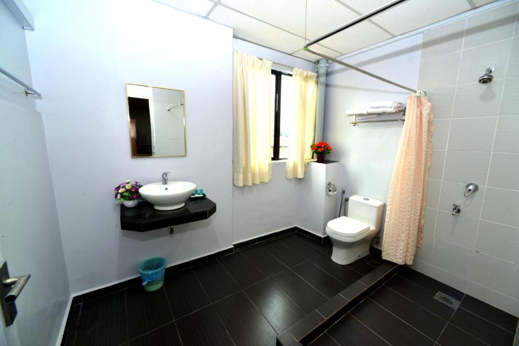 Koupelna v ubytování Classic Boutique Hotel Kuantan