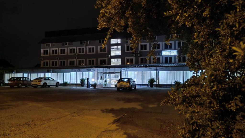 Budova, kde se hostel nachází