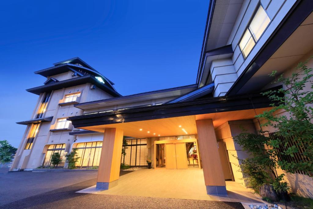 Budova, kde se ryokan nachází