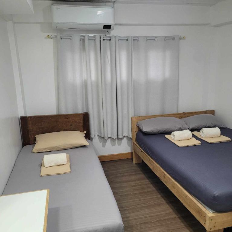 Postel nebo postele na pokoji v ubytování Borj Place