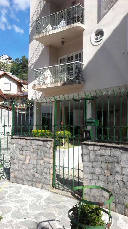 Balkón nebo terasa v ubytování Apt na varzea