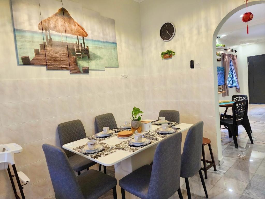 Posezení v ubytování IPOH Rainbow Blissful Villa, Persiaran Halaman AMPANG