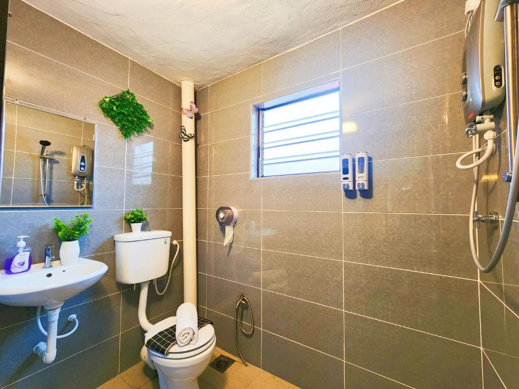 Koupelna v ubytování IPOH Rainbow Blissful Villa, Persiaran Halaman AMPANG