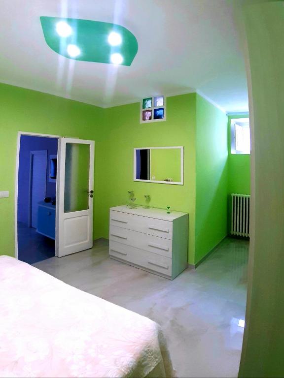 TV a/nebo společenská místnost v ubytování Nido nel Borgo