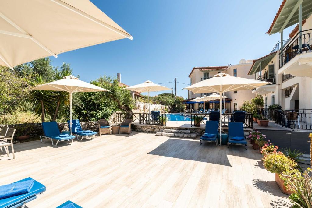 Balkón alebo terasa v ubytovaní Hotel Liakoto