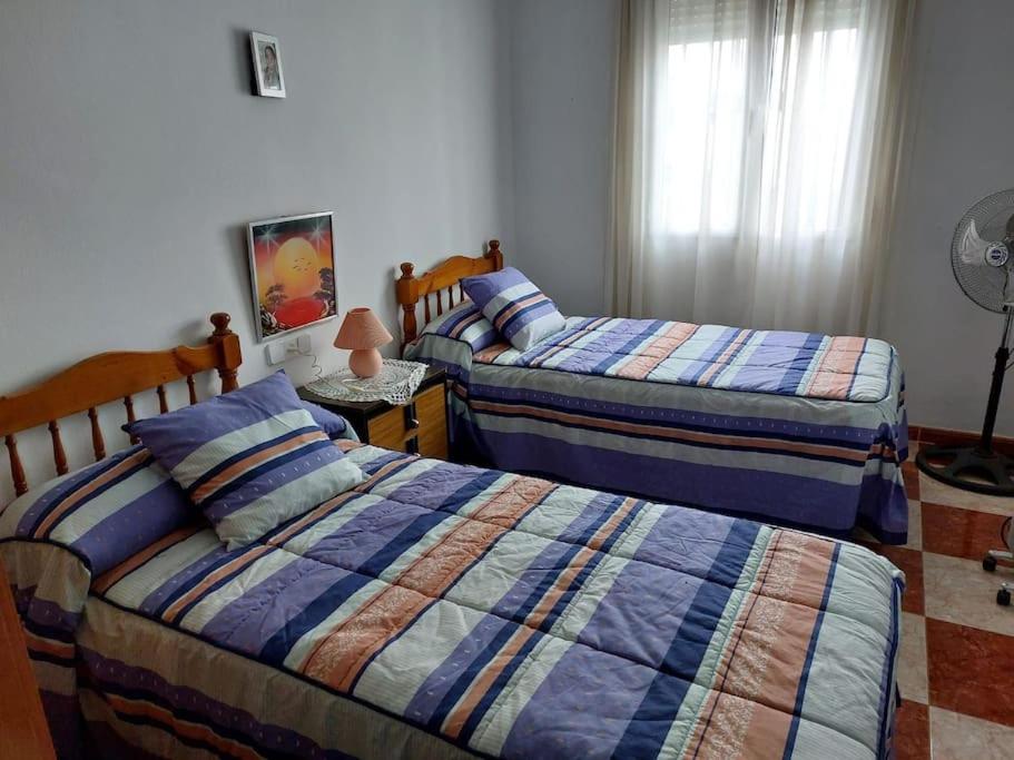 Ένα ή περισσότερα κρεβάτια σε δωμάτιο στο En casa de la Daguilla