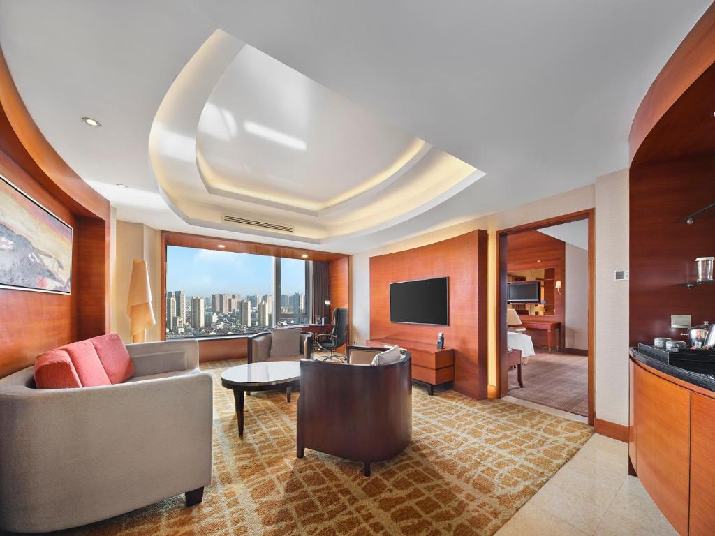 Posezení v ubytování Hilton Hefei
