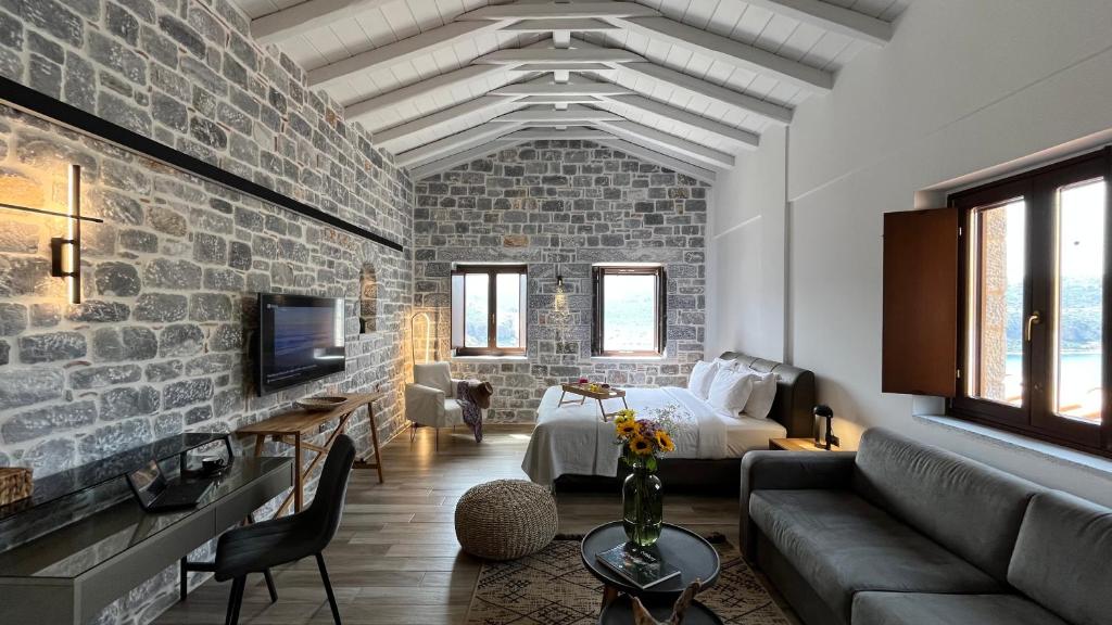 Posezení v ubytování Manifest Boutique Hotel