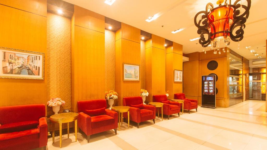 Posezení v ubytování Torre Venezia Suites