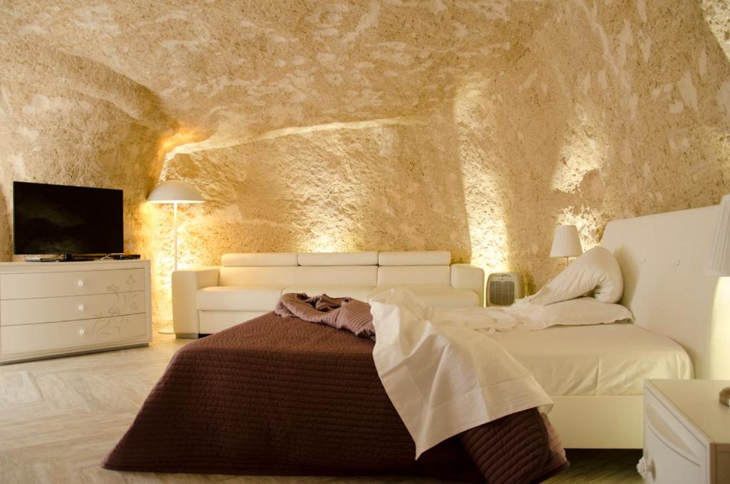 Postel nebo postele na pokoji v ubytování Fuori Rotta Holiday Home