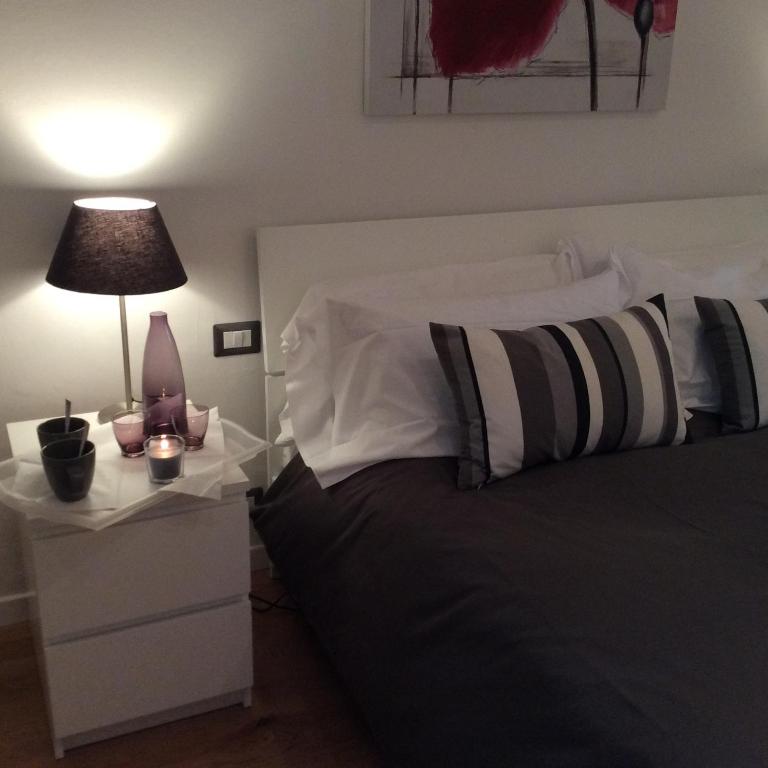 A bed or beds in a room at Casa Rinuccini