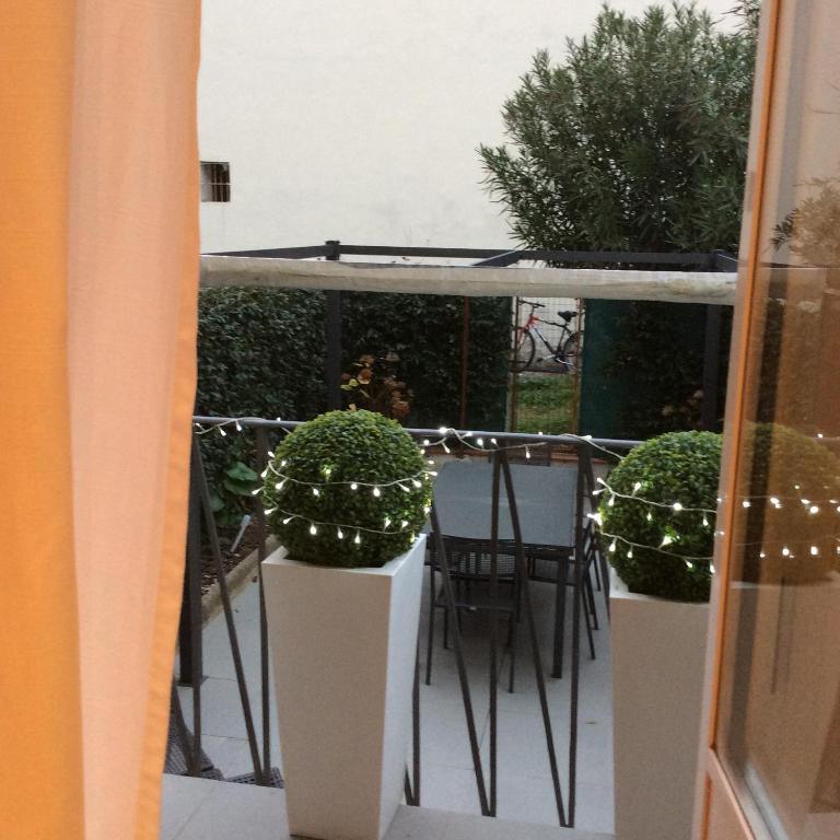 A balcony or terrace at Casa Rinuccini