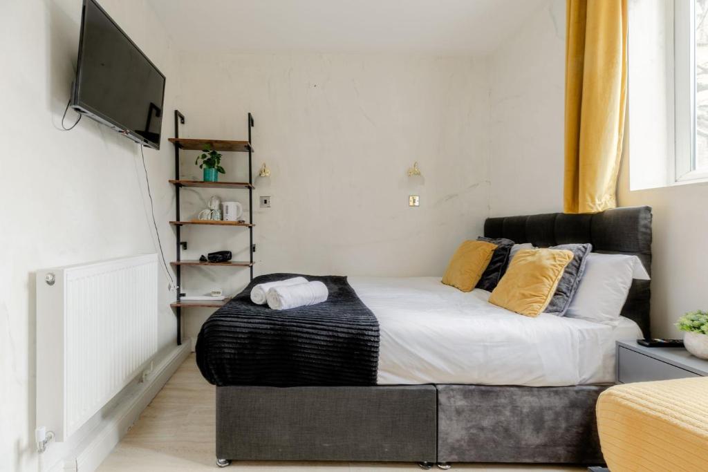 Postelja oz. postelje v sobi nastanitve ND Hotel
