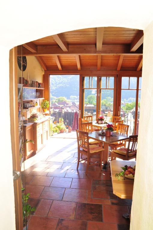 Balkón nebo terasa v ubytování Gästehaus Turm Wachau